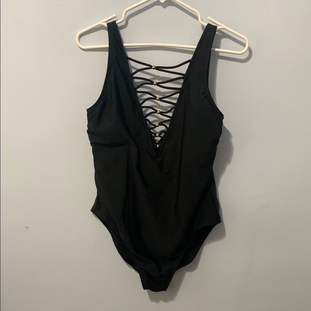 Time and thr size 12 bathing suit